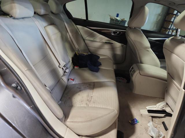 JN1BV7AR6EM687634 - 2014 INFINITI Q50 BASE ნაცრისფერი ფოტო 10