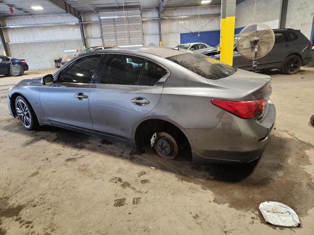 JN1BV7AR6EM687634 - 2014 INFINITI Q50 BASE ნაცრისფერი ფოტო 2