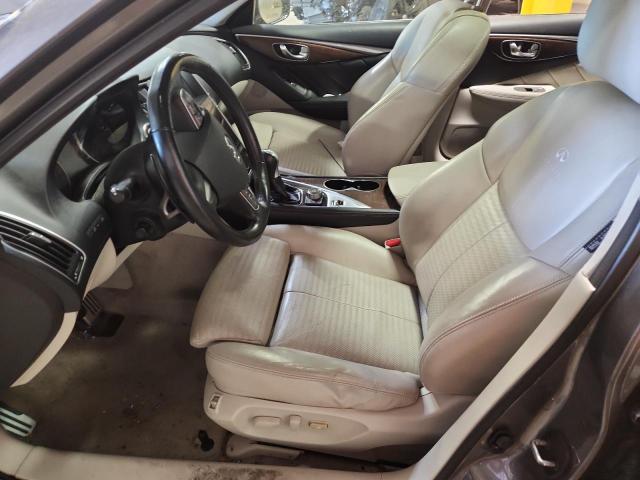 JN1BV7AR6EM687634 - 2014 INFINITI Q50 BASE ნაცრისფერი ფოტო 7