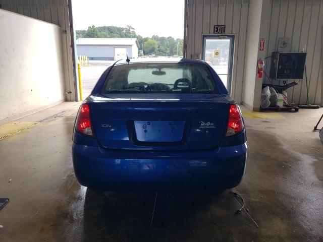 1G8AL55F76Z145928 - 2006 SATURN ION LEVEL 3 BLUE photo 6