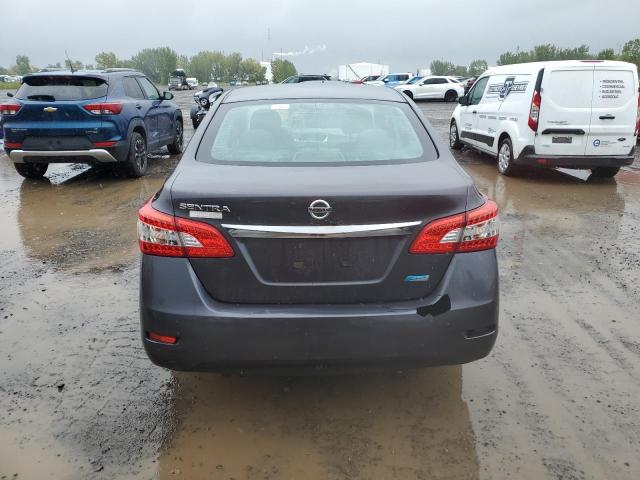 3N1AB7AP8DL715008 - 2013 NISSAN SENTRA S GRAY photo 6