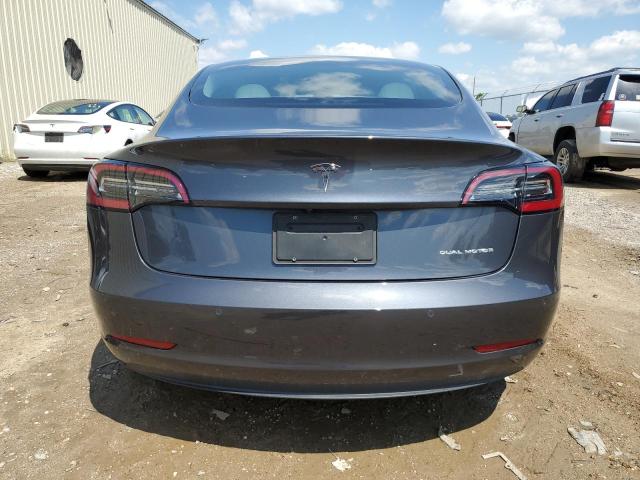 5YJ3E1EB8NF135959 - 2022 TESLA MODEL 3 GRAY photo 6