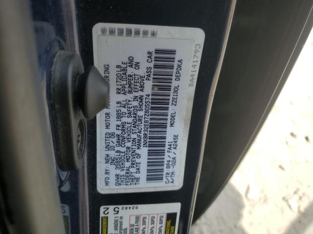 1NXBR32E87Z805574 - 2007 TOYOTA COROLLA CE 蓝色 照片 12