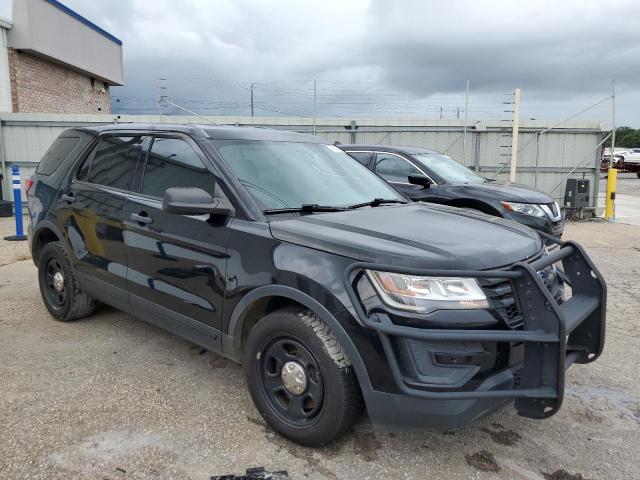 1FM5K8ARXHGC24547 - 2017 FORD EXPLORER POLICE INTERCEPTOR BLACK photo 4