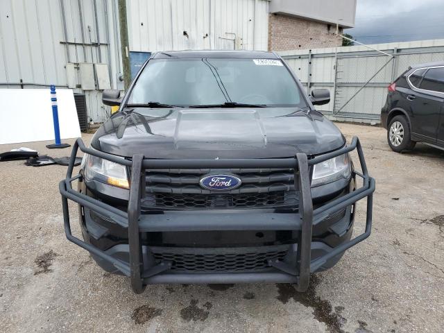 1FM5K8ARXHGC24547 - 2017 FORD EXPLORER POLICE INTERCEPTOR BLACK photo 5