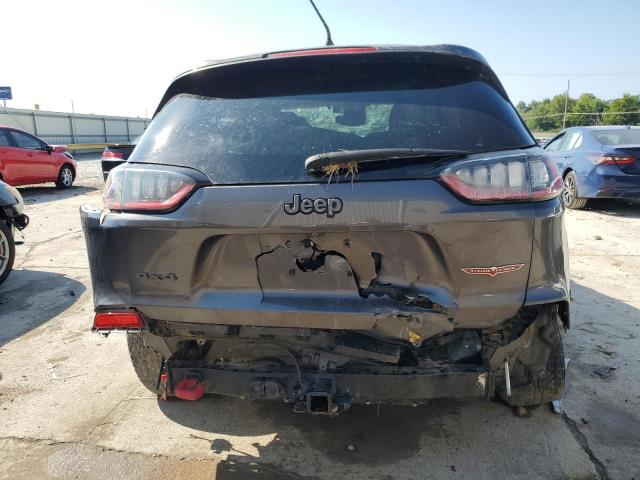 1C4PJMBX5KD140599 - 2019 JEEP CHEROKEE TRAILHAWK ნაცრისფერი ფოტო 6