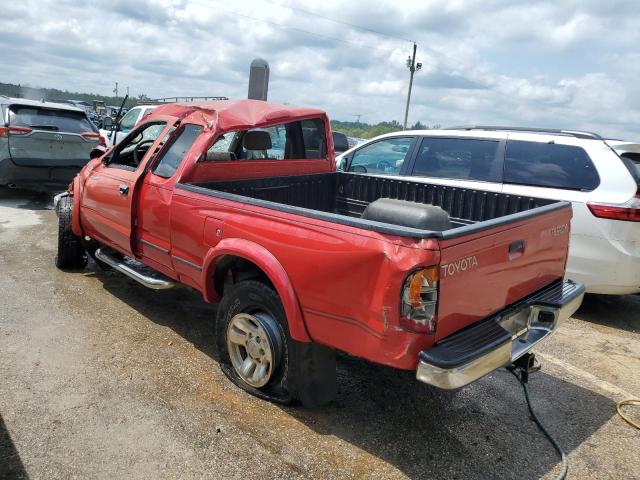 4TASN92N0YZ584295 - 2000 TOYOTA TACOMA XTRACAB PRERUNNER წითელი ფოტო 2