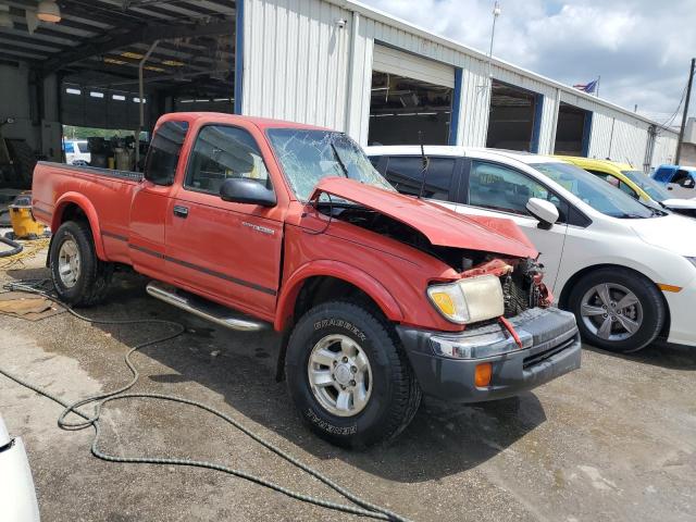 4TASN92N0YZ584295 - 2000 TOYOTA TACOMA XTRACAB PRERUNNER წითელი ფოტო 4