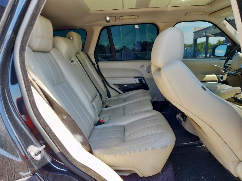 SALGS2VF5FA206153 - 2015 LAND ROVER RANGE ROVER HSE BLACK photo 10