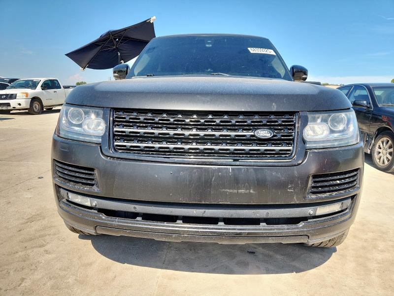 SALGS2VF5FA206153 - 2015 LAND ROVER RANGE ROVER HSE BLACK photo 5