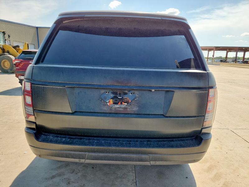 SALGS2VF5FA206153 - 2015 LAND ROVER RANGE ROVER HSE BLACK photo 6