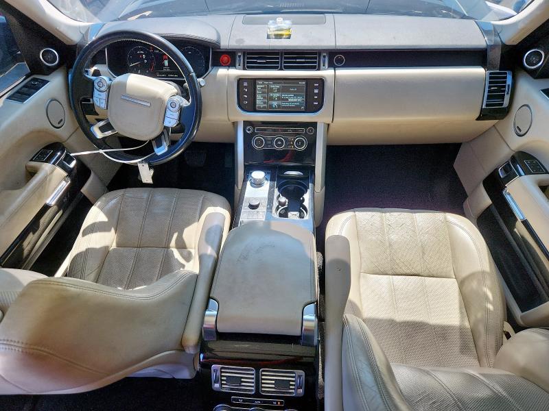 SALGS2VF5FA206153 - 2015 LAND ROVER RANGE ROVER HSE BLACK photo 8