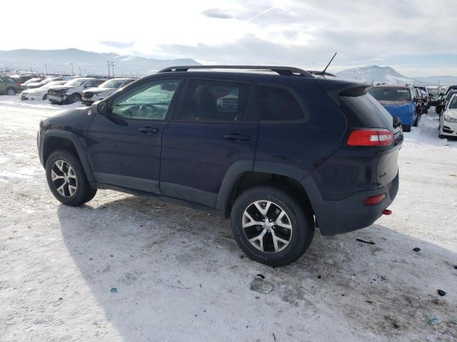 1C4PJMBSXFW666337 - 2015 JEEP CHEROKEE TRAILHAWK Mavi foto 2