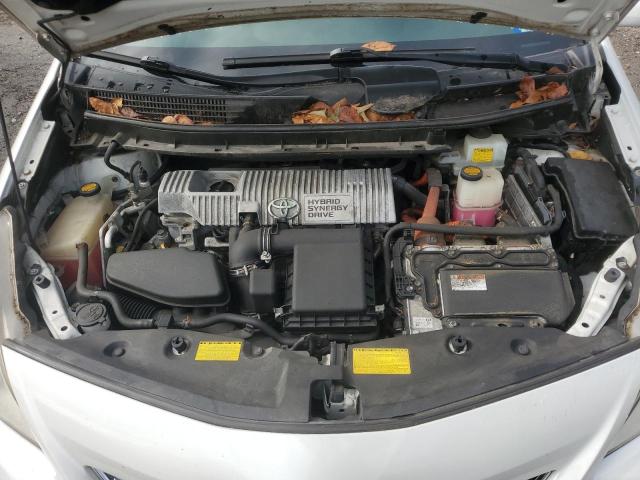 JTDZN3EU5D3196978 - 2013 TOYOTA PRIUS V Weiß Foto 11