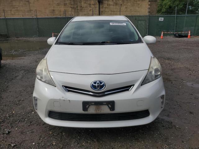 JTDZN3EU5D3196978 - 2013 TOYOTA PRIUS V Weiß Foto 5