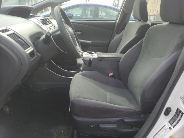 JTDZN3EU5D3196978 - 2013 TOYOTA PRIUS V Weiß Foto 7
