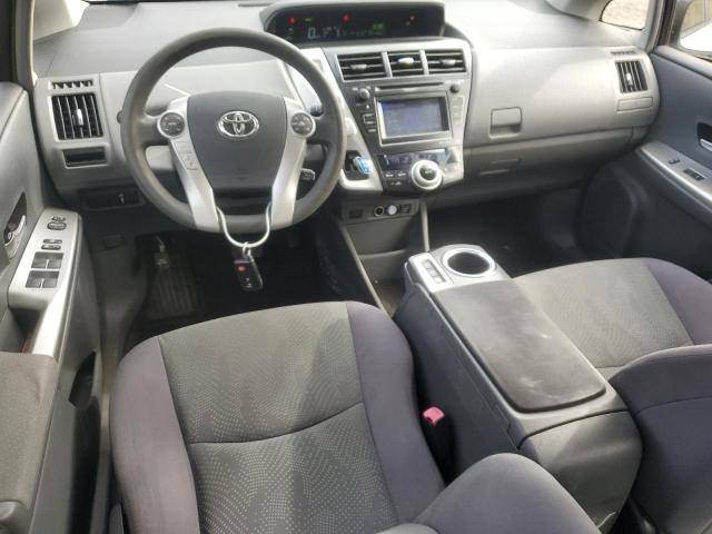 JTDZN3EU5D3196978 - 2013 TOYOTA PRIUS V Weiß Foto 8