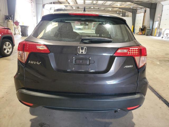 3CZRU6H34JG706005 - 2018 HONDA HR-V LX შავი ფოტო 6
