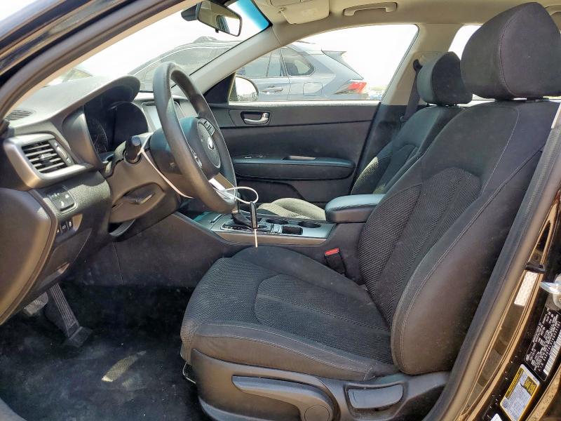 5XXGT4L31KG351181 - 2019 KIA OPTIMA LX BLACK photo 7