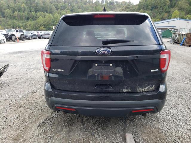 1FM5K8AR9HGC96176 - 2017 FORD EXPLORER POLICE INTERCEPTOR BLACK photo 6