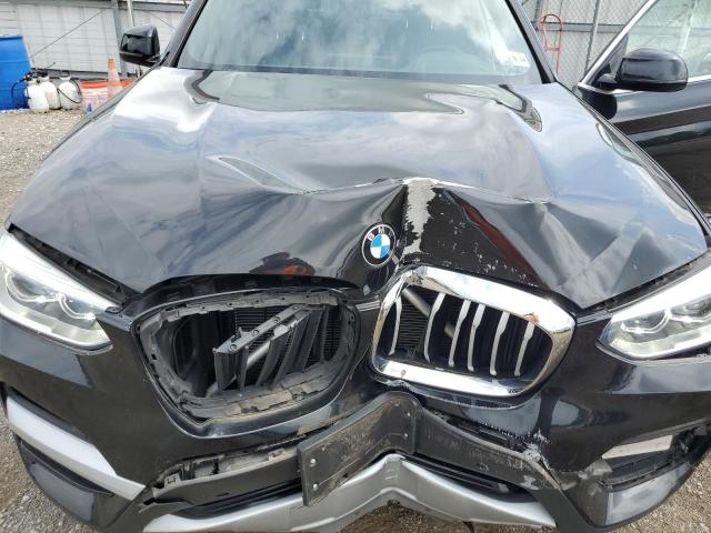 5UXTY5C01LLT35817 - 2020 BMW X3 XDRIVE30I BLACK photo 12