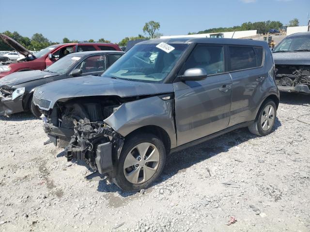 KNDJN2A21E7100835 - 2014 KIA SOUL GRAY photo 1