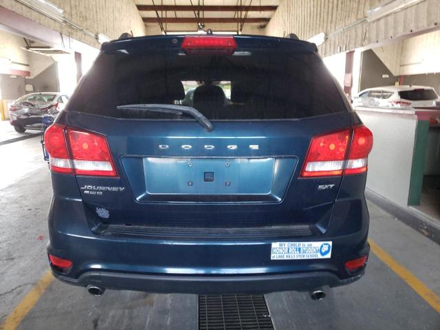 3C4PDDBG7ET143624 - 2014 DODGE JOURNEY SXT BLUE photo 6