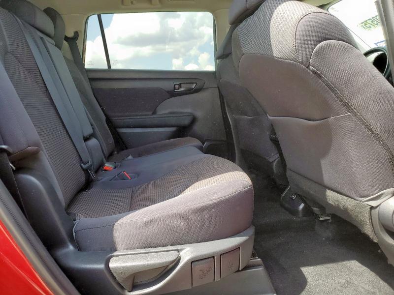 5TDZZRAH4NS555740 - 2022 TOYOTA HIGHLANDER L RED photo 11