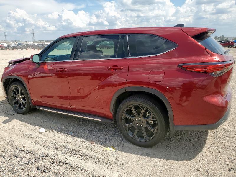 5TDZZRAH4NS555740 - 2022 TOYOTA HIGHLANDER L RED photo 2