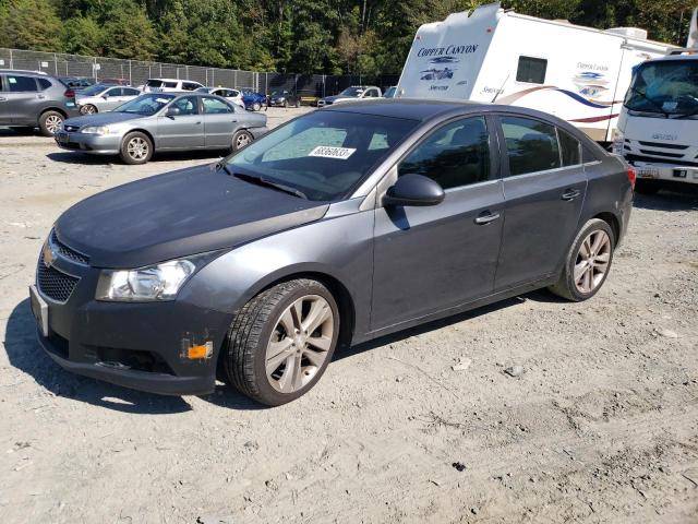 1G1PG5SB2D7142720 - 2013 CHEVROLET CRUZE LTZ GRAY photo 1