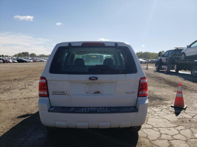 1FMCU927X9KB78978 - 2009 FORD ESCAPE XLS WHITE photo 6