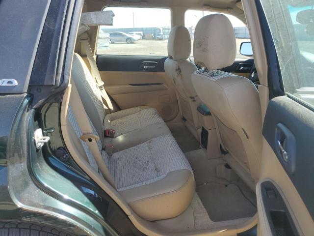 JF1SG65694G709307 - 2004 SUBARU FORESTER 2.5XS Зелений фото 10