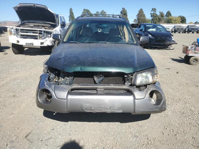 JF1SG65694G709307 - 2004 SUBARU FORESTER 2.5XS Зелений фото 5