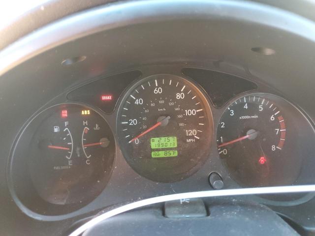 JF1SG65694G709307 - 2004 SUBARU FORESTER 2.5XS Зелений фото 9