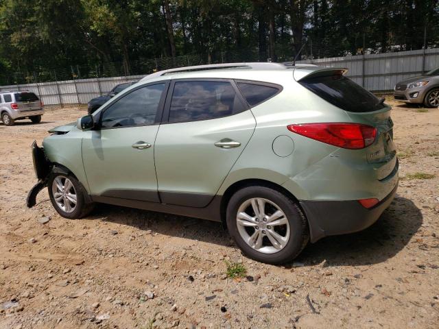 KM8JUCAC1AU072012 - 2010 HYUNDAI TUCSON GLS GREEN photo 2