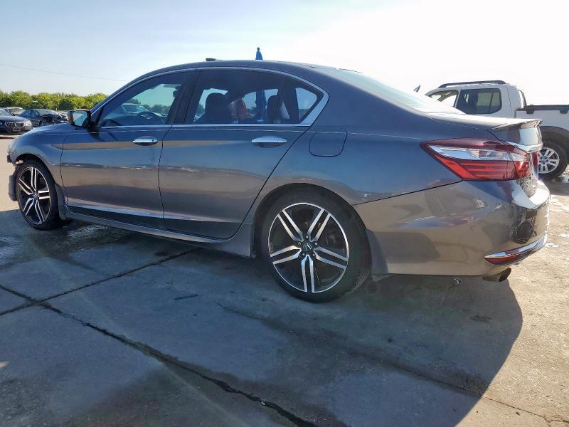 1HGCR2F53GA164852 - 2016 HONDA ACCORD SPORT Сұр фото 2