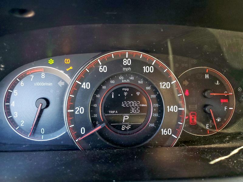 1HGCR2F53GA164852 - 2016 HONDA ACCORD SPORT Сұр фото 9