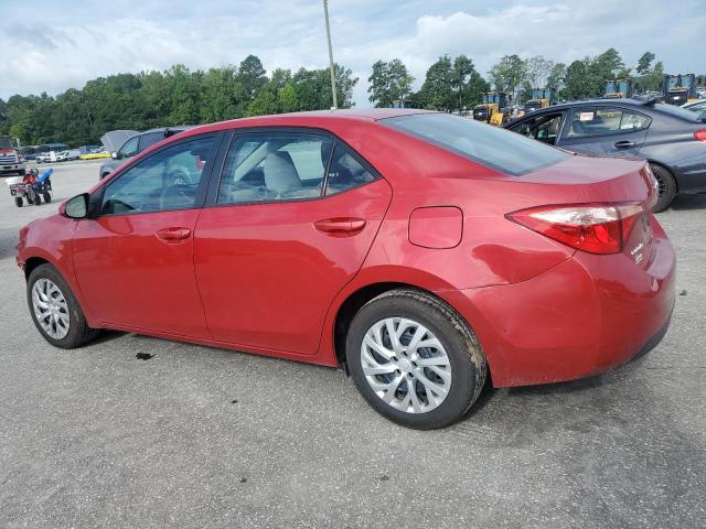 2T1BURHE0KC191770 - 2019 TOYOTA COROLLA L 红色 照片 2