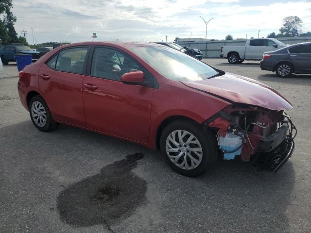 2T1BURHE0KC191770 - 2019 TOYOTA COROLLA L 红色 照片 4