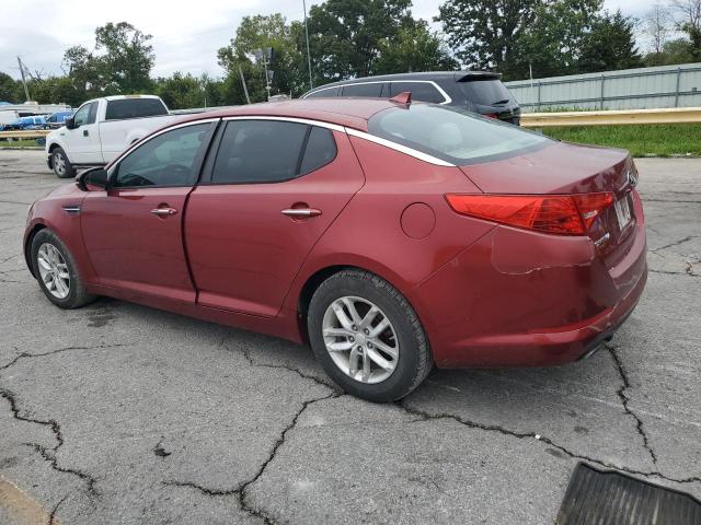 5XXGM4A79DG133351 - 2013 KIA OPTIMA LX BURGUNDY photo 2