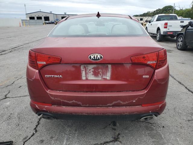 5XXGM4A79DG133351 - 2013 KIA OPTIMA LX BURGUNDY photo 6