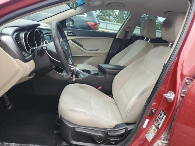 5XXGM4A79DG133351 - 2013 KIA OPTIMA LX BURGUNDY photo 7