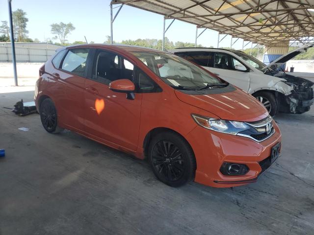 3HGGK5H60JM712071 - 2018 HONDA FIT SPORT ORANGE photo 4