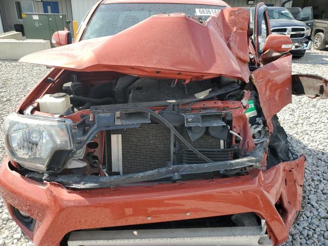 5TFUU4EN8FX134336 - 2015 TOYOTA TACOMA ACCESS CAB ORANGE photo 11