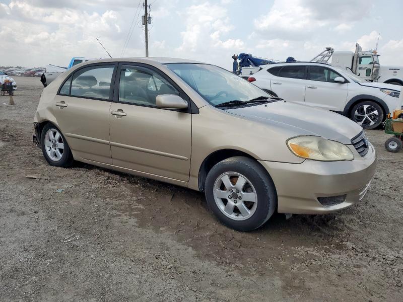1NXBR32E84Z294394 - 2004 TOYOTA COROLLA CE GOLD photo 4