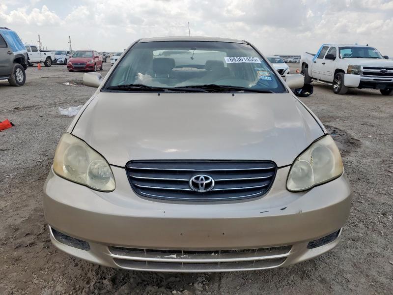 1NXBR32E84Z294394 - 2004 TOYOTA COROLLA CE GOLD photo 5