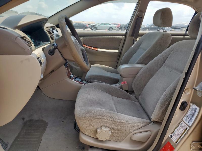 1NXBR32E84Z294394 - 2004 TOYOTA COROLLA CE GOLD photo 7
