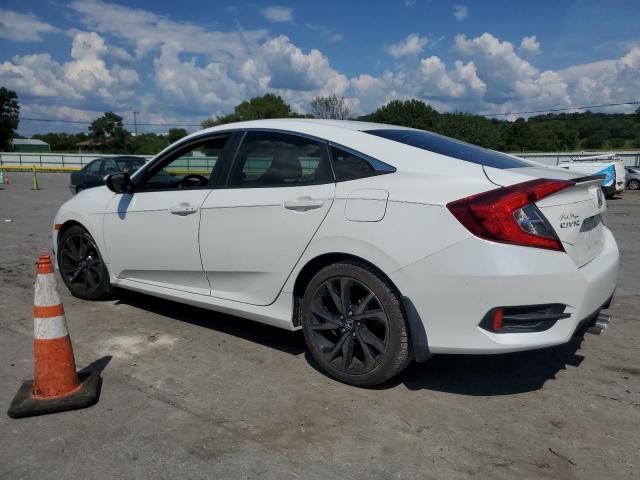 2HGFC2F8XKH511385 - 2019 HONDA CIVIC SPORT WHITE photo 2
