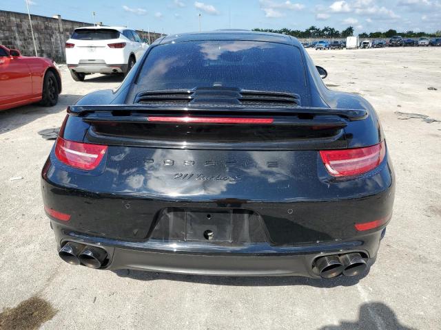 WP0AD2A95ES167886 - 2014 PORSCHE 911 TURBO BLACK photo 6