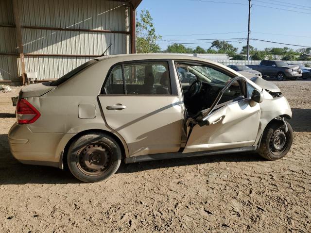 3N1BC11E68L377692 - 2008 NISSAN VERSA S GOLD photo 3